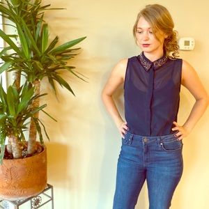 Urban Outfitters Lush Button Up Top